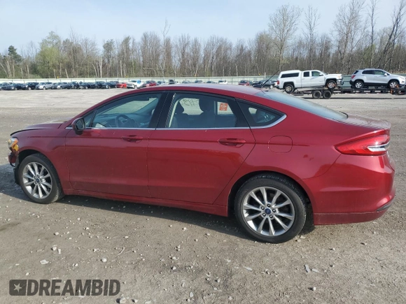 2017 Ford Fusion SE with VIN 3FA6P0H78HR338271, listed as a Copart auction lot 54930585 with 87,897 mi miles and Salvage Title. Bid and sale history available at carsss.com. Image 2.