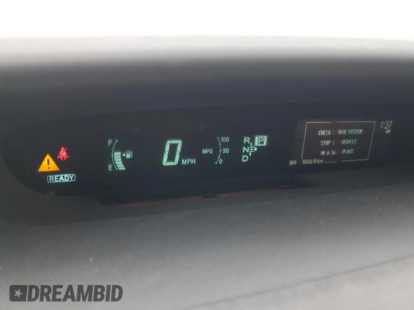 2015 Toyota Prius Four with VIN JTDKN3DU9F0458184, listed as a Copart auction lot 54069435 with 98,696 mi miles and Salvage Title. Bid and sale history available at carsss.com. Image 9.