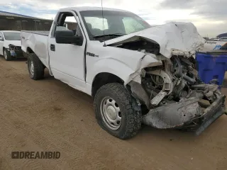 2014 Ford F-150 XL with VIN 1FTNF1EF8EKF10907, listed as a Copart auction lot 85311594 with Not provided miles and Salvage title. Bid and sale history available at DreamBid. Image 4.