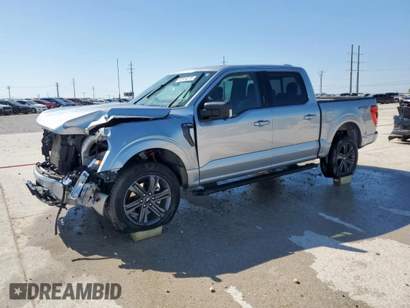 2023 Ford F-150 XL with VIN 1FTFW1E89PFA47600, listed as a Copart auction lot 51915275 with 40,976 mi miles and Salvage Title. Bid and sale history available at carsss.com. Image 1.