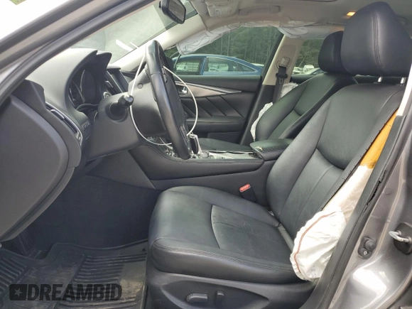 2015 Infiniti Q50 Premium with VIN JN1BV7AP5FM340151, listed as a Copart auction lot 55760705 with 113,794 mi miles and Clean Title. Bid and sale history available at DreamBid. Image 7.