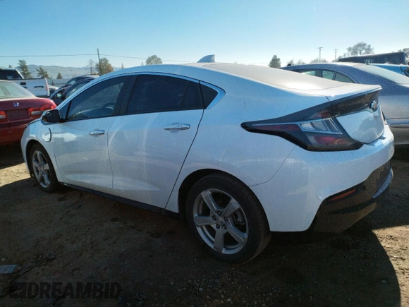 2017 Chevrolet Volt LT with VIN 1G1RC6S58HU177323, listed as a Copart auction lot 38659143 with 44,834 mi miles. Bid and sale history available at carsss.com. Image 2.