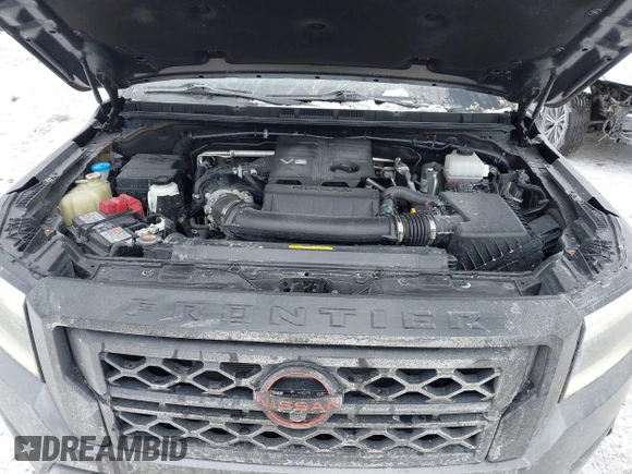 2023 Nissan Frontier SV с VIN 1N6ED1EK3PN629272, выставлен на аукционе IAAI как лот 41630453 с пробегом 27 882 миль миль и . История ставок и продаж доступна на DreamBid. Изображение 10.