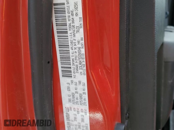2013 Ram 1500 Express with VIN 3C6JR6AT5DG505546, listed as a Copart auction lot 46169015 with 169,223 mi miles and Salvage title. Bid and sale history available at DreamBid. Image 12.