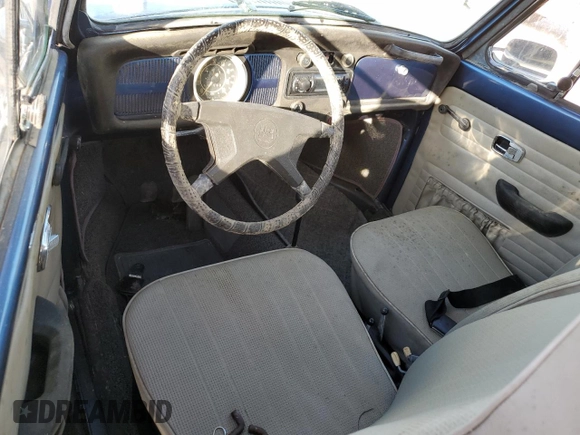 1971 Volkswagen Beetle with VIN 1512936685, listed as a Copart auction lot 80372844 with 66,768 mi miles and Non Repairable. Bid and sale history available at DreamBid. Image 8.