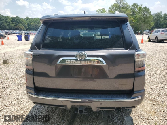 2017 Toyota 4Runner SR5 with VIN JTEZU5JR2H5159828, listed as a Copart auction lot 62342605 with 101,982 mi miles and Salvage title. Bid and sale history available at DreamBid. Image 6.