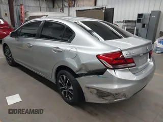 2015 Honda Civic EX with VIN 19XFB2F85FE008656, listed as a IAAI auction lot 41788066 with 75,626 mi miles and . Bid and sale history available at DreamBid. Image 3.