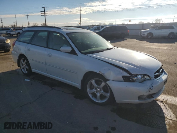 2007 Subaru Legacy Special with VIN 4S3BP616077320530, listed as a Copart auction lot 83828124 with 57,683 mi miles and Salvage title. Bid and sale history available at DreamBid. Image 4.