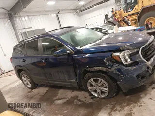 2023 GMC Terrain SLE with VIN 3GKALTEG4PL175792, listed as a IAAI auction lot 41322070 with 15,676 mi miles. Bid and sale history available at carsss.com. Image 12.