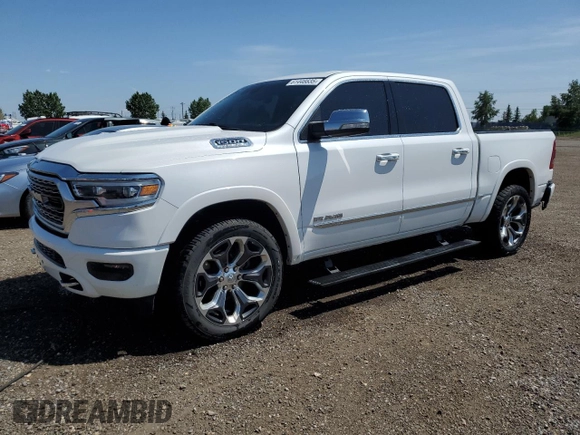 2019 Ram 1500 Limited with VIN 1C6SRFHT3KN663365, listed as a Copart auction lot 61446635 with 231,875 mi miles and Clean title. Bid and sale history available at DreamBid. Image 1.