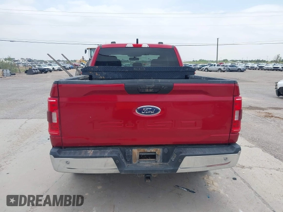 2021 Ford F-150 XL with VIN 1FTFX1E51MKE66465, listed as a IAAI auction lot 42420527 with 95,815 mi miles and . Bid and sale history available at DreamBid. Image 16.
