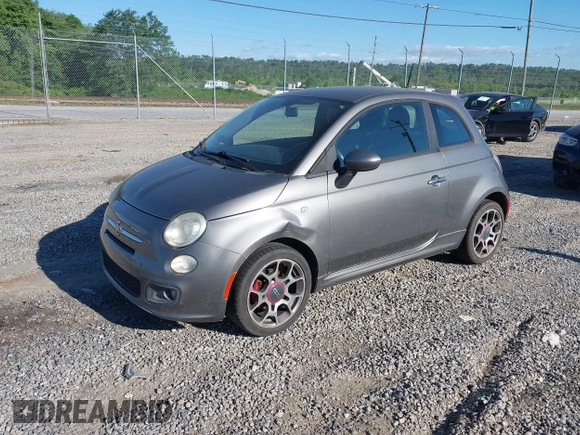 2012 FIAT 500 Sport z VIN 3C3CFFBR6CT113635, wystawiony jako IAAI lot #42348046 z przebiegiem 110 203 mil mil oraz . Historia ofert i sprzedaży dostępna na DreamBid. Obrazek 2.