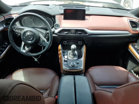 2018 Mazda CX-9 Signature with VIN JM3TCBEY8J0205833, listed as a Copart auction lot 60879045 with 29,253 mi miles and Salvage title. Bid and sale history available at DreamBid. Image 8.