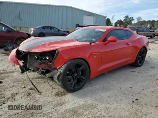2022 Chevrolet Camaro 2LT with VIN 1G1FD1RS7N0130785, listed as a Copart auction lot 38725894 with 16,497 mi miles. Bid and sale history available at carsss.com. Image 1.