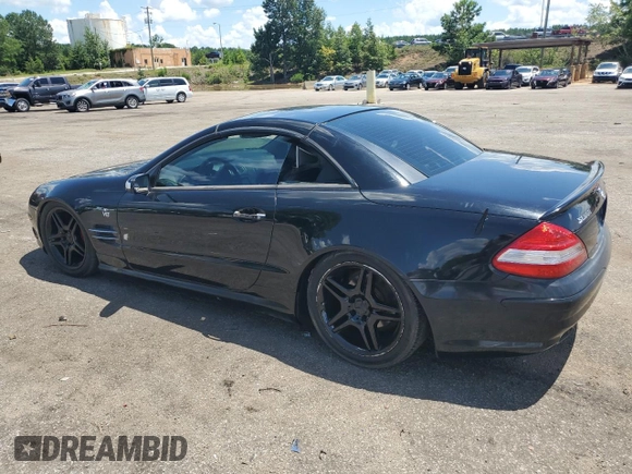 2006 Mercedes-Benz SL 500 with VIN WDBSK75F46F112958, listed as a Copart auction lot 66343425 with Not provided miles and Clean title. Bid and sale history available at DreamBid. Image 2.