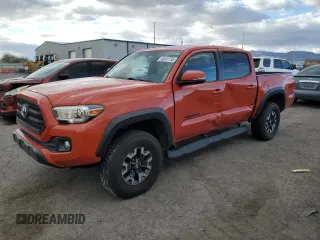 2017 Toyota Tacoma SR5 with VIN 3TMAZ5CNXHM049083, listed as a Copart auction lot 48541755 with 81,258 mi miles and Salvage Title. Bid and sale history available at carsss.com. Image 1.
