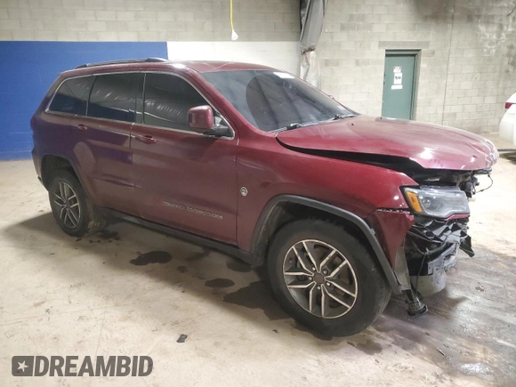 2020 Jeep Grand Cherokee Laredo E z VIN 1C4RJFAG2LC440419, wystawiony jako Copart lot #47603395 z przebiegiem 82 289 mil mil oraz Szkoda całkowita • Salvage title. Historia ofert i sprzedaży dostępna na DreamBid. Obrazek 4.
