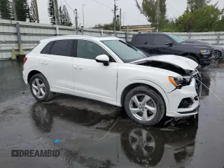 2019 Audi Q3 Premium with VIN WA1AECF32K1073242, listed as a Copart auction lot 46580165 with 65,212 mi miles and Non Repairable. Bid and sale history available at carsss.com. Image 4.