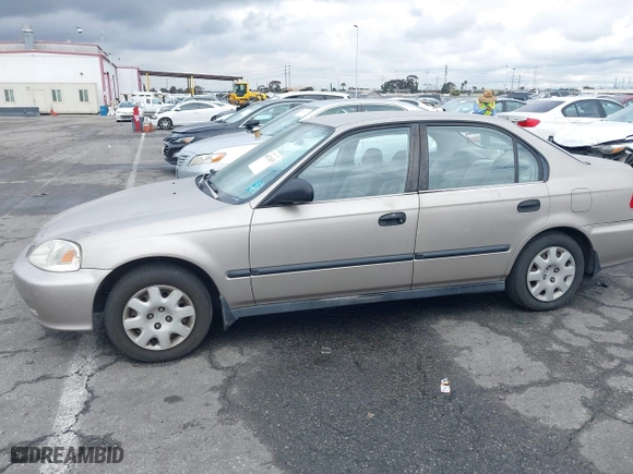 2000 Honda Civic DX with VIN 1HGEJ6625YL058339, listed as a IAAI auction lot 41521835 with 120,282 mi miles. Bid and sale history available at carsss.com. Image 14.