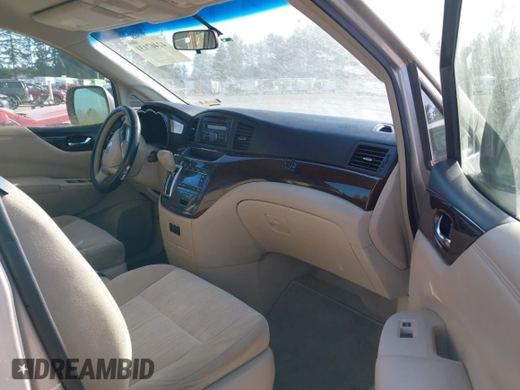 2011 Nissan Quest SL с VIN JN8AE2KP2B9011483, выставлен на аукционе IAAI как лот 42467131 с пробегом Не указан миль и . История ставок и продаж доступна на DreamBid. Изображение 5.