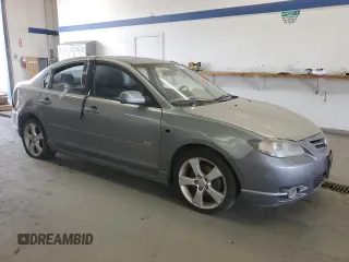 2006 Mazda 3 s with VIN JM1BK324761530781, listed as a Copart auction lot 54879895 with 163,441 mi miles and Salvage Title. Bid and sale history available at DreamBid. Image 4.