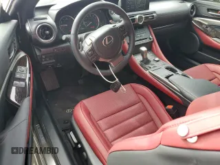 2024 Lexus RC with VIN JTHDA5BC2R5012782, listed as a Copart auction lot 77738584 with 4,192 mi miles and Salvage Title. Bid and sale history available at carsss.com. Image 8.