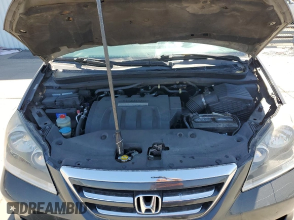 2007 Honda Odyssey EX-L with VIN 5FNRL38797B456625, listed as a Copart auction lot 53983345 with 120,692 mi miles and Salvage Title. Bid and sale history available at carsss.com. Image 12.