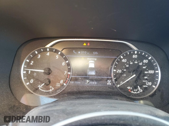 2023 Nissan Frontier S with VIN 1N6ED1CM3PN645928, listed as a Copart auction lot 81332064 with 19,115 mi miles and Salvage title. Bid and sale history available at DreamBid. Image 9.