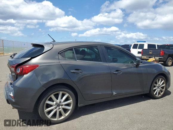 2017 Mazda 3 Touring с VIN 3MZBN1L33HM156335, выставлен на аукционе Copart как лот 48745445 с пробегом 35 350 миль миль и Чистый • Clean title. История ставок и продаж доступна на DreamBid. Изображение 3.
