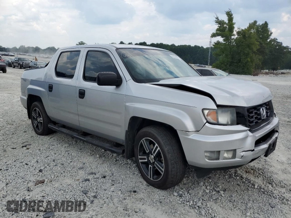 2013 Honda Ridgeline Sport with VIN 5FPYK1F77DB009641, listed as a Copart auction lot 63378875 with 115,828 mi miles and Salvage title. Bid and sale history available at DreamBid. Image 4.