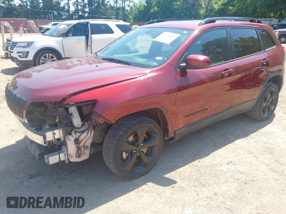 2019 Jeep Cherokee Latitude Plus with VIN 1C4PJLLBXKD339435, listed as a IAAI auction lot 42224535 with 104,276 mi miles and . Bid and sale history available at DreamBid. Image 2.