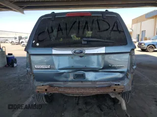 2010 Ford Escape Hybrid with VIN 1FMCU4K32AKB06645, listed as a Copart auction lot 63124055 with 162,646 mi miles and Salvage title. Bid and sale history available at DreamBid. Image 6.