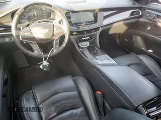 2018 Cadillac CT6 Sport AWD with VIN 1G6KP5R67JU129231, listed as a Copart auction lot 89267215 with 138,886 mi miles and Salvage title. Bid and sale history available at DreamBid. Image 8.