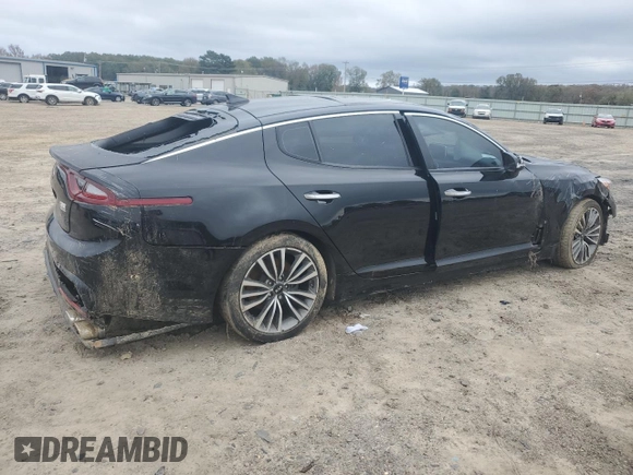 2018 Kia Stinger Premium with VIN KNAE25LA2J6017296, listed as a Copart auction lot 80624334 with 102,407 mi miles and Salvage Title. Bid and sale history available at DreamBid. Image 3.