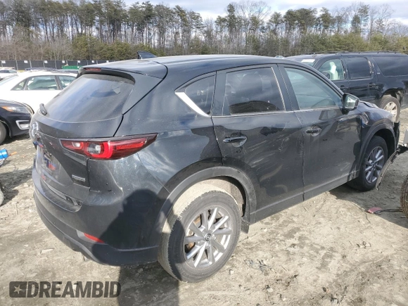 2023 Mazda CX-5 2.5 S Preferred Package with VIN JM3KFBCM1P0144319, listed as a Copart auction lot 46259695 with 34,642 mi miles and Salvage Title. Bid and sale history available at carsss.com. Image 3.