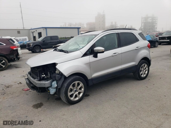 2019 Ford EcoSport SE with VIN MAJ6S3GL5KC286280, listed as a Copart auction lot 48479555 with 111,276 mi miles and Salvage Title. Bid and sale history available at carsss.com. Image 1.