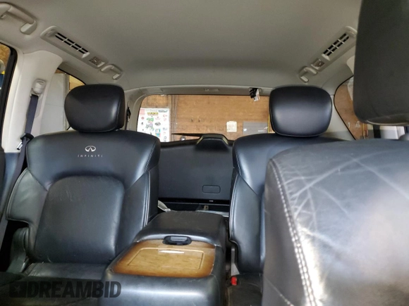 2014 Infiniti QX80 with VIN JN8AZ2NE9E9061705, listed as a Copart auction lot 57645125 with 147,845 mi miles and Salvage title. Bid and sale history available at DreamBid. Image 10.