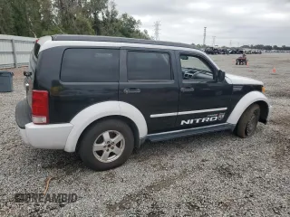 2008 Dodge Nitro SLT with VIN 1D8GT58K38W287613, listed as a Copart auction lot 81617524 with 215,976 mi miles and Salvage Title. Bid and sale history available at DreamBid. Image 3.
