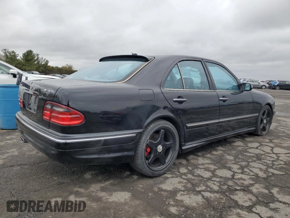 2002 Mercedes-Benz E with VIN WDBJF74J22B408004, listed as a Copart auction lot 52701805 with 240,246 mi miles and Clean Title. Bid and sale history available at DreamBid. Image 3.