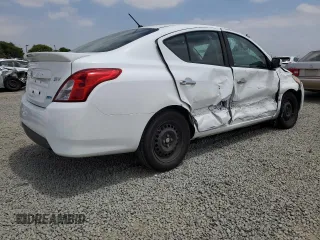 2016 Nissan Versa S Plus with VIN 3N1CN7AP8GL843091, listed as a Copart auction lot 58666595 with 99,962 mi miles and Salvage title. Bid and sale history available at DreamBid. Image 3.
