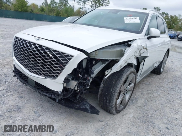 2023 Genesis GV80 z VIN KMUHCESC7PU109750, wystawiony jako IAAI lot #41950393 z przebiegiem 27 229 mil mil oraz . Historia ofert i sprzedaży dostępna na DreamBid. Obrazek 6.