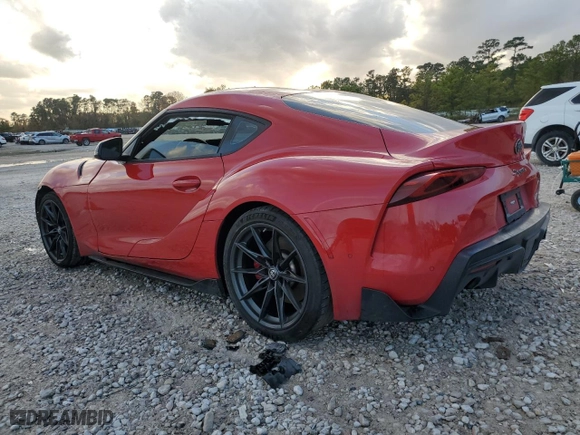 2023 Toyota GR Supra 3.0 with VIN WZ1DB0G02PW055205, listed as a Copart auction lot 84748904 with 0 mi miles and Clean Title. Bid and sale history available at carsss.com. Image 2.
