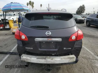 2012 Nissan Rogue SV with VIN JN8AS5MV1CW403508, listed as a Copart auction lot 87453304 with 177,818 mi miles and Salvage Title. Bid and sale history available at carsss.com. Image 6.
