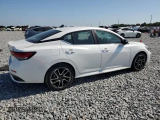 2024 Nissan Sentra SR with VIN 3N1AB8DV6RY321615, listed as a Copart auction lot 54496985 with 8,962 mi miles and Non Repairable. Bid and sale history available at carsss.com. Image 3.