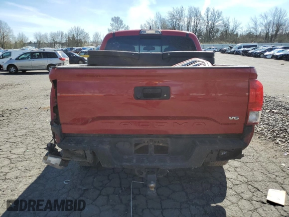 2017 Toyota Tacoma SR5 with VIN 3TMCZ5AN6HM098969, listed as a Copart auction lot 50063175 with 103,996 mi miles and Salvage Title. Bid and sale history available at carsss.com. Image 6.