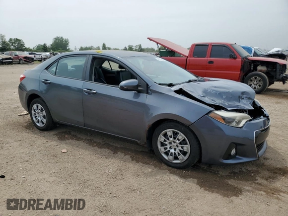 2014 Toyota Corolla L with VIN 2T1BURHE6EC183273, listed as a Copart auction lot 60278995 with 176,142 mi miles and Salvage title. Bid and sale history available at DreamBid. Image 4.