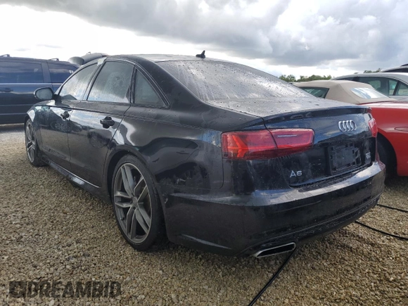 2016 Audi A6 3.0T Prestige with VIN WAUHGAFC5GN009244, listed as a Copart auction lot 67096822 with 0 mi miles. Bid and sale history available at carsss.com. Image 3.