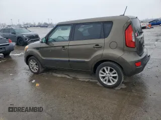 2012 Kia Soul + with VIN KNDJT2A63C7480654, listed as a Copart auction lot 45146655 with 14,293 mi miles and Salvage Title. Bid and sale history available at carsss.com. Image 2.