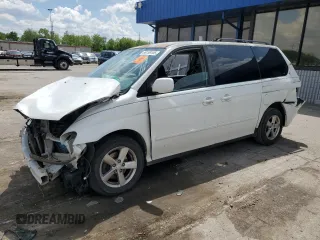 2004 Honda Odyssey EX z VIN 5FNRL18644B029571, wystawiony jako Copart lot #59198105 z przebiegiem Nie podano mil oraz Szkoda całkowita • Salvage title. Historia ofert i sprzedaży dostępna na DreamBid. Obrazek 1.