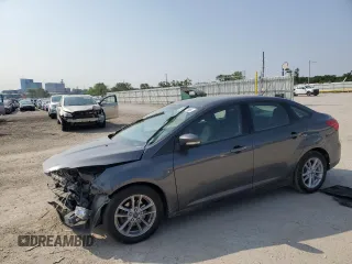2017 Ford Focus SE with VIN 1FADP3F23HL328794, listed as a Copart auction lot 58907795 with 108,635 mi miles and Salvage title. Bid and sale history available at DreamBid. Image 1.